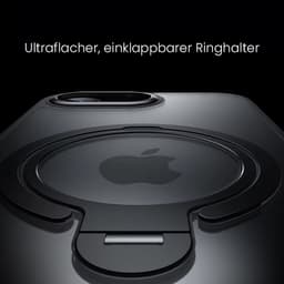 Apple Phone 16e - Custodia Magsafe Stand trasparente e argento – Bild 8