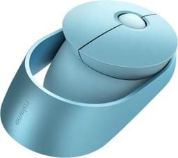 rapoo - Ralemo Air 1 - Mouse Bluetooth - Mouse senza fili, blu chiaro – Bild 3