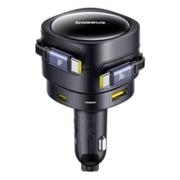 Baseus Enjoyment Max car charger - 90W dual USB-C to Lightning, black – Bild 1