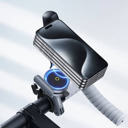 Baseus - Serie PrimeTrip - Portacellulare magnetico per bicicletta, nero (C40569000121-00) – Bild 7
