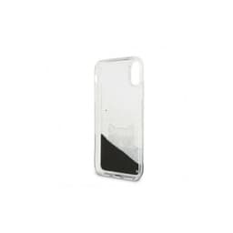 iPhone X / XS - Karl Lagerfeld Liquid Glitter KLHCPXCHPEEBK, schwarz – Bild 3