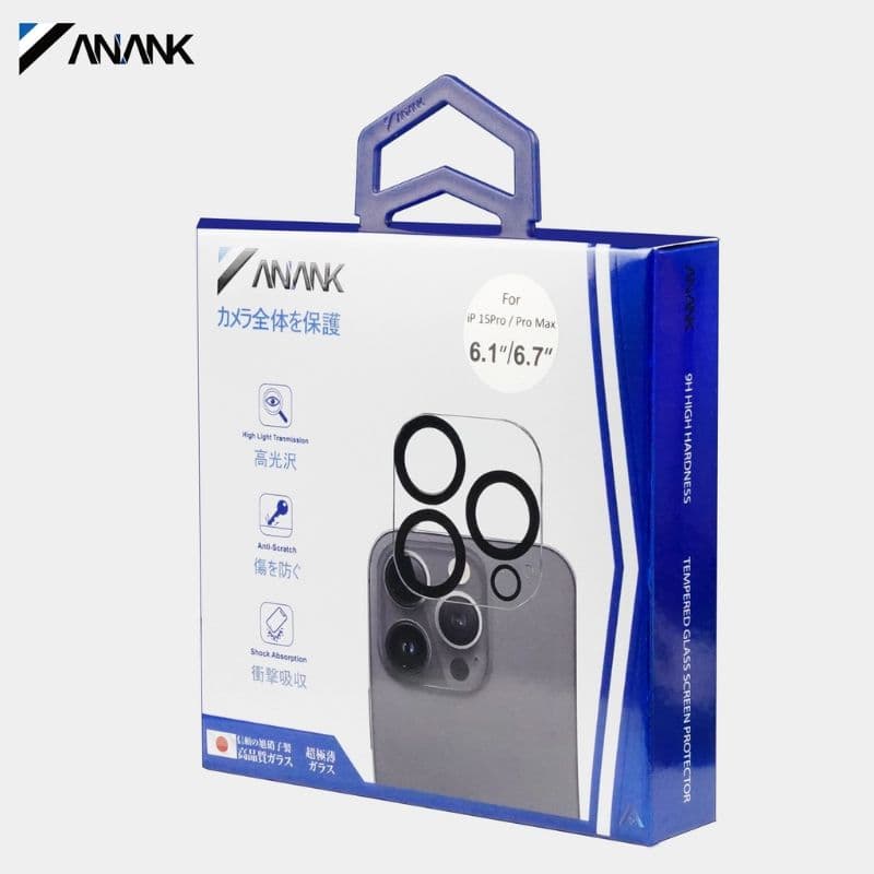 ANANK iPhone 15/15 Plus - Rückkamera Panzerglas - HD Schutz – 4