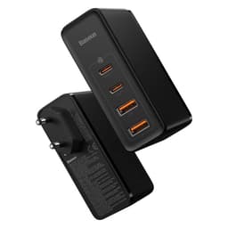 Baseus - GaN2 Pro - Schnellladegerät 2C+2U, 100W EU, Schwarz (CCGAN2P-L01) – Bild 1