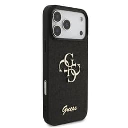 iPhone 17 Pro Max - Custodia Guess Metal Logo Glitter, Nero GUHCP17XHG4SGK – Bild 4