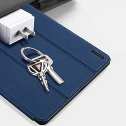 Samsung Galaxy Tab S10 FE Plus - Serie Dux Ducis Domo, custodia flip stand-up, blu – Bild 5