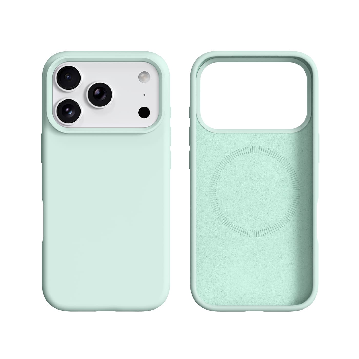 RPD - iPhone 17 Pro Burom Silicone Case mit MagSafe Funktion, Grün