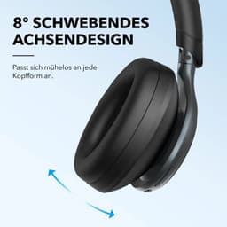 Anker Soundcore Space One - Casque à réduction de bruit - USB-C - 40H Playtime - noir – Bild 6