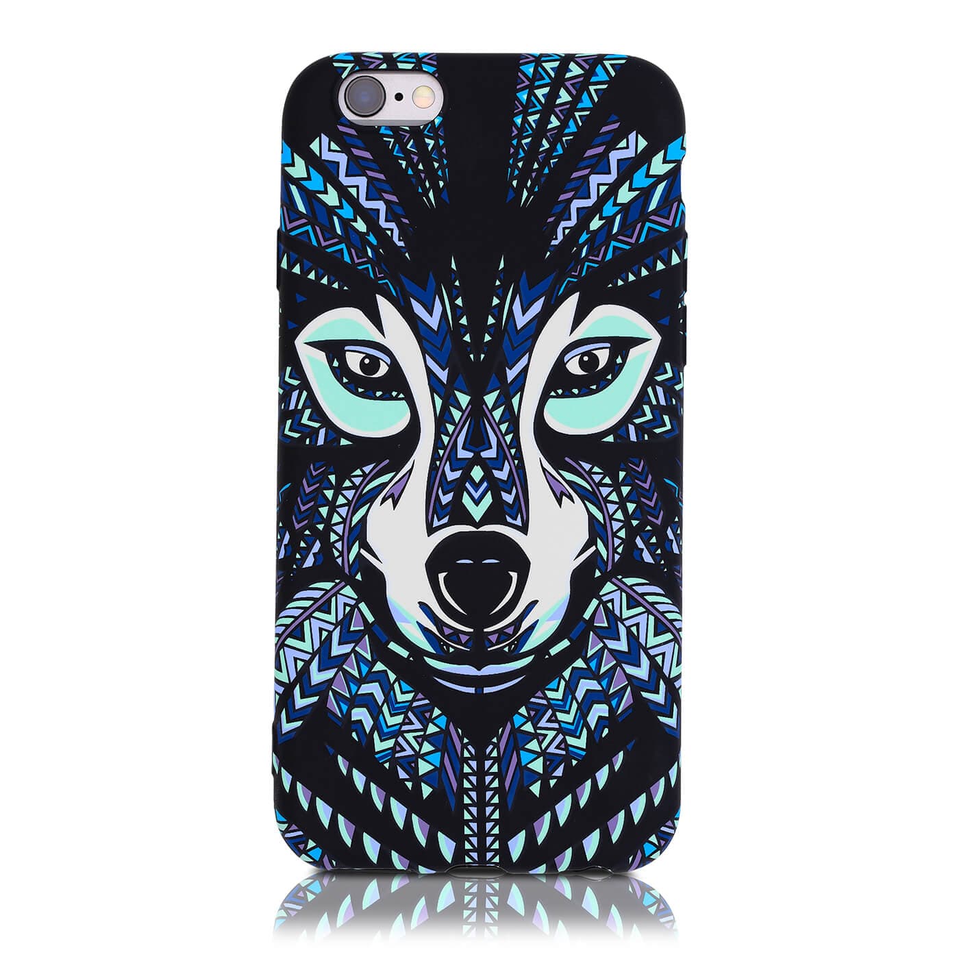Apple iPhone 6 / iPhone 6S - Luxo Aztec Wolf