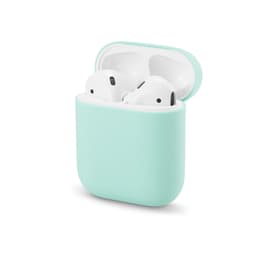 Airpods 1+2° generazione - Custodia da appendere in silicone verde menta – Bild 6