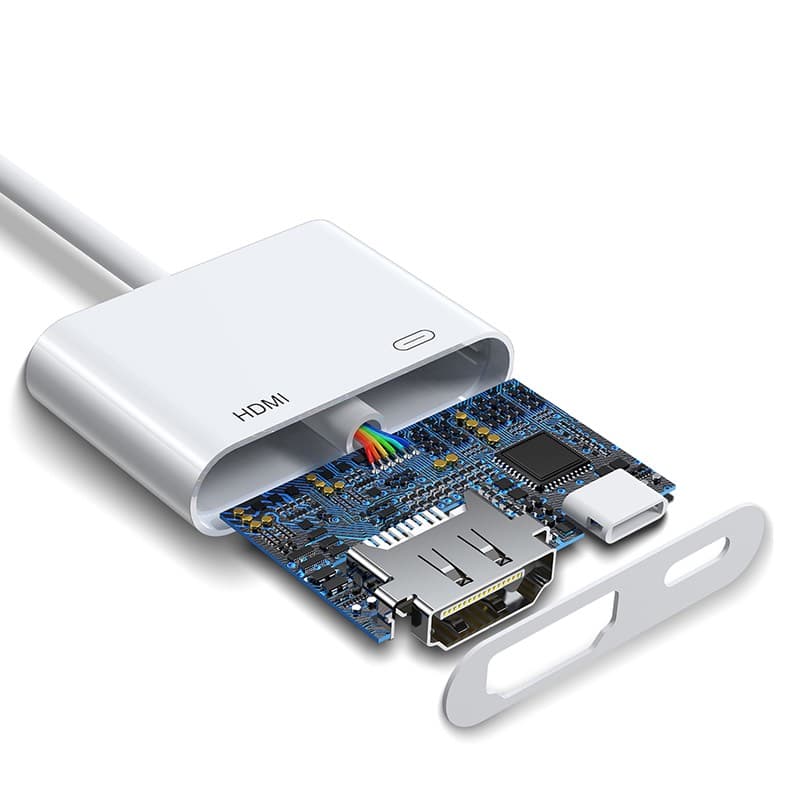 Joyroom - Lightning zu HDMI Adapter, Weiss (S-H141) – 2
