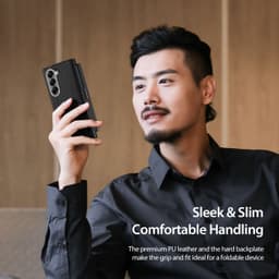 Samsung Galaxy Z Fold 7 - Dux Ducis Bril Series mit Stifthalter magnetische Version, Blau – Bild 5