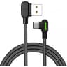 McDodo - 90° USB-A to USB-C Charging Cable, 3m, Schwarz