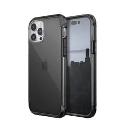 iPhone 14 Pro Max - Raptic Defense Air Clear Case Grau – Bild 1