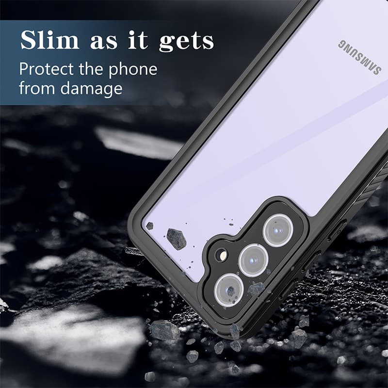 Samsung Galaxy S24 FE - Redpepper IP68 FS Series Waterproof Outdoor Case, black – 4
