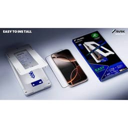 ANANK - Verre blindé 2.5D HD / protection d'écran - 2X renforcé - avec boîte d'installation pour iPhone 13/13 Pro/14 – Bild 4