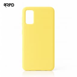 Samsung Galaxy A41 - Liquid Silicone Case - Silicone case, yellow – Bild 1