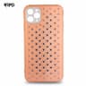 iPhone 11 Pro Max - Custodia traforata, rosa