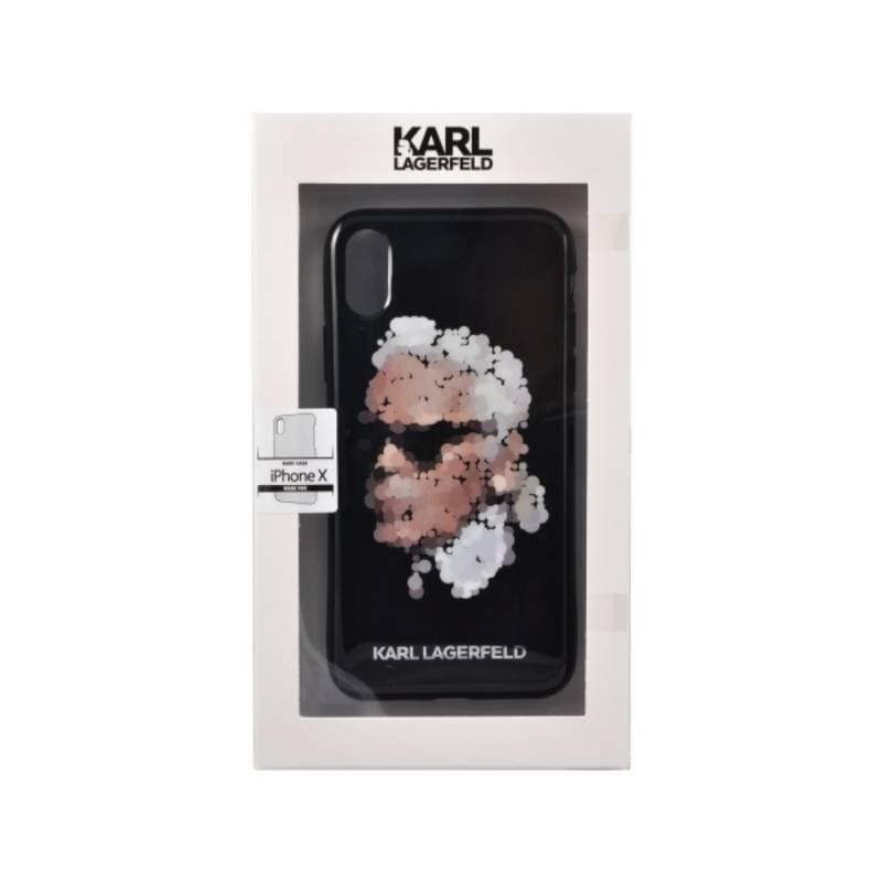 iPhone X / XS - Karl Lagerfeld Yoni Alter KLHCPXYAKA, schwarz – 2
