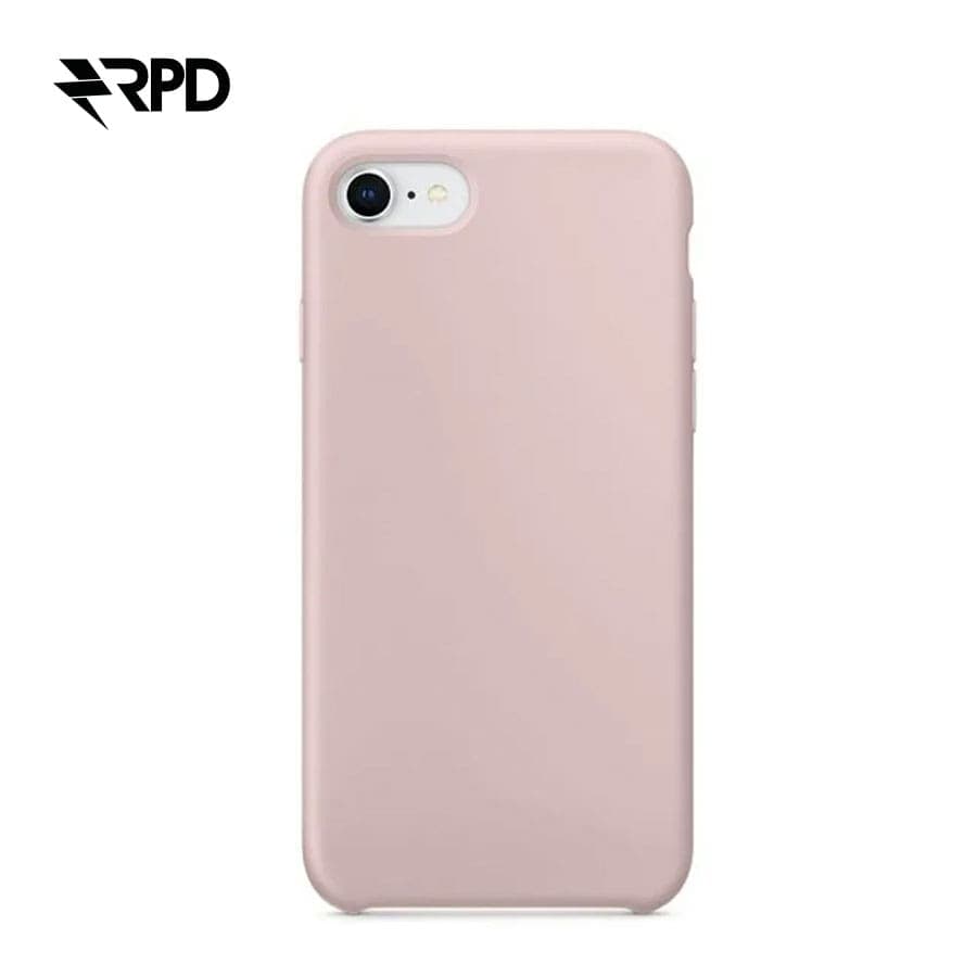 iPhone 7/8/SE2020/SE 2022 - Solid Silicone Case Pink Sand (light pink)