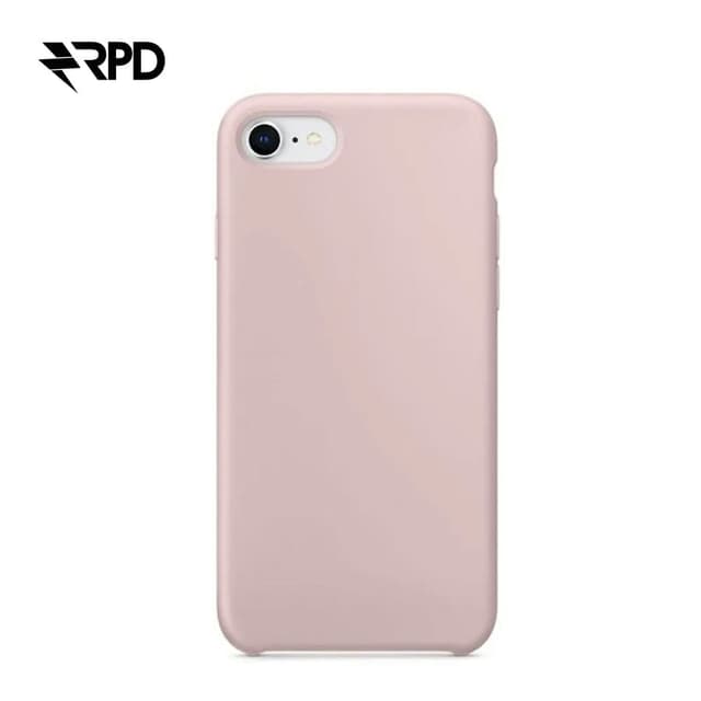iPhone 7/8/SE2020/SE 2022 - Solid Silicone Case Pink Sand (light pink)