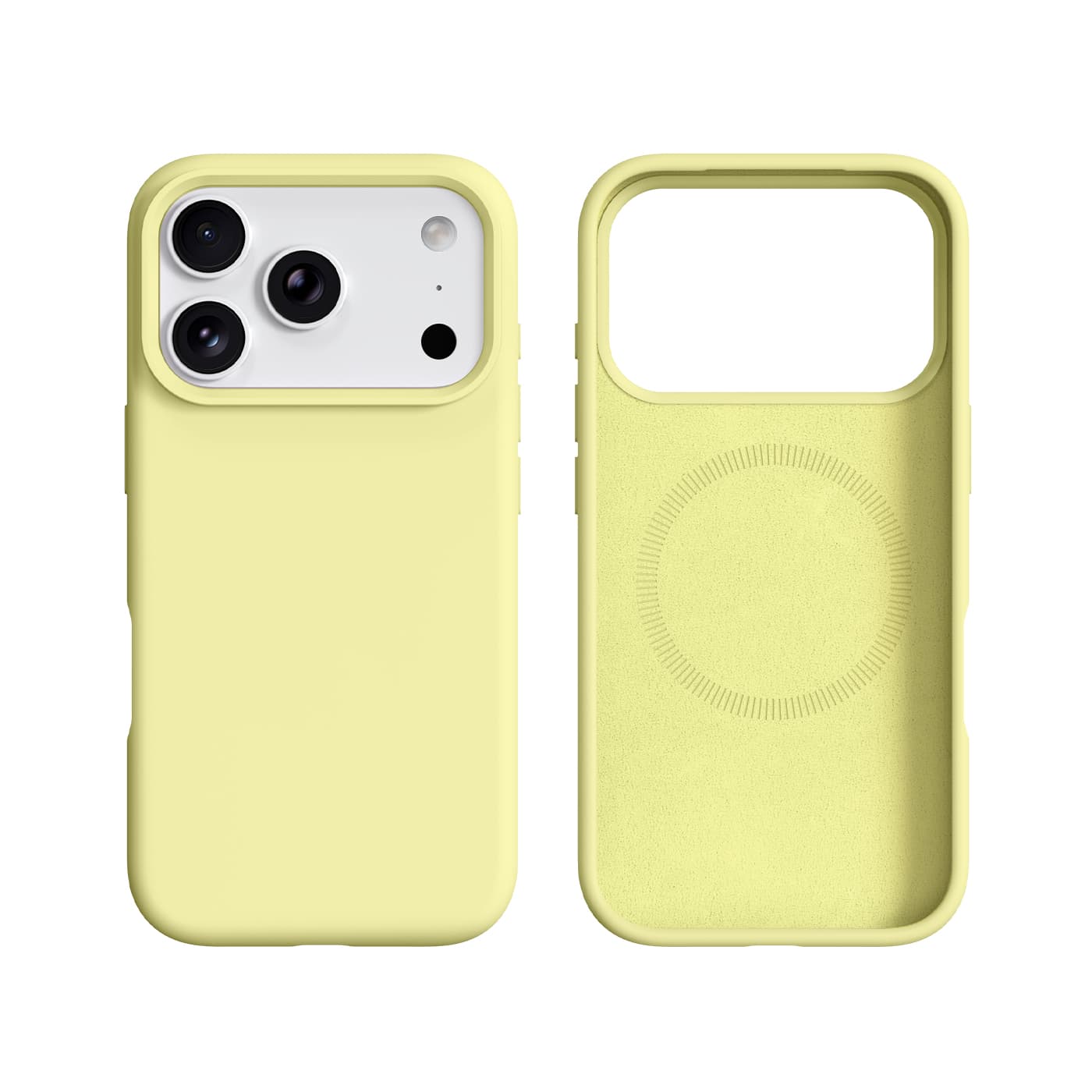 RPD - iPhone 17 Pro Max Burom Silicone Case with MagSafe, Yellow