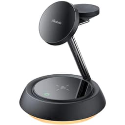McDodo - Station de recharge magnétique sans fil 3in1 15W, noir – Bild 1
