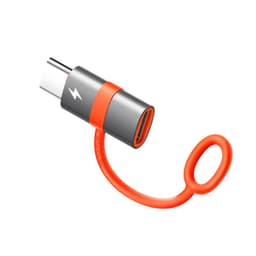 McDodo - Adaptateur Lightning vers USB-C avec languette en silicone, noir – Bild 1