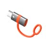 McDodo - Adaptateur Lightning vers USB-C avec languette en silicone, noir