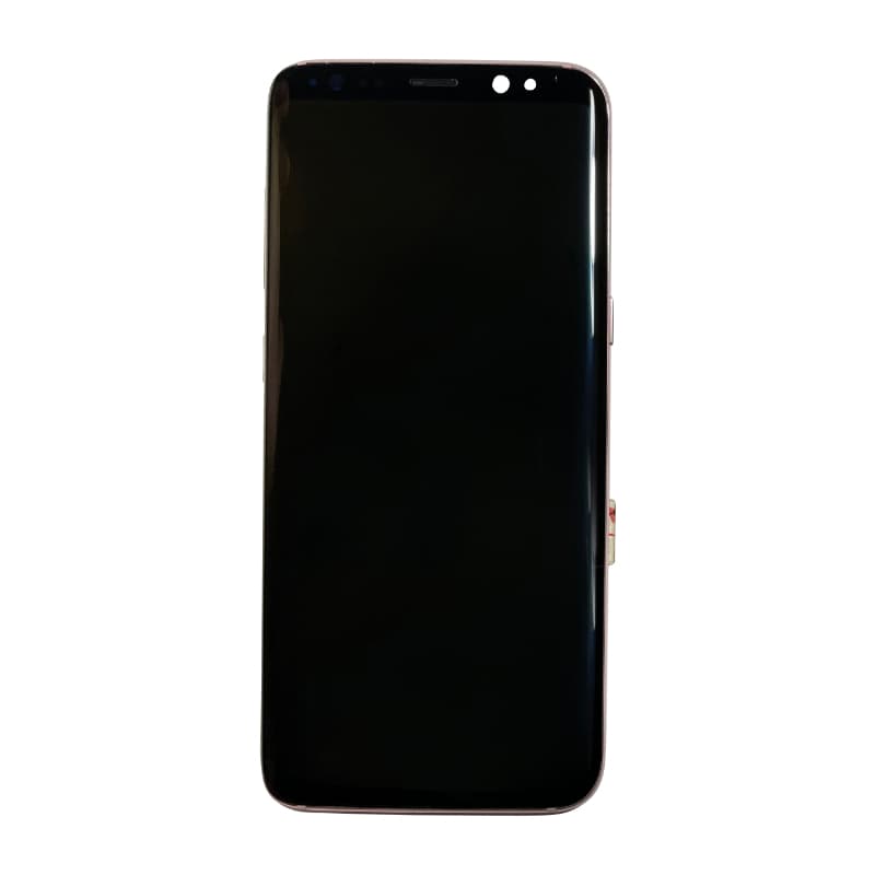 Samsung Galaxy S8 front glass / LCD pink (rose gold), renewed
