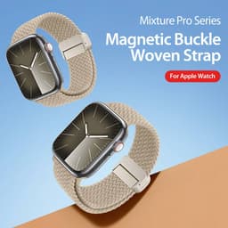 Apple Watch - Cinturino DUX Mix Pro Version (42-49 mm) - Beige – Bild 4