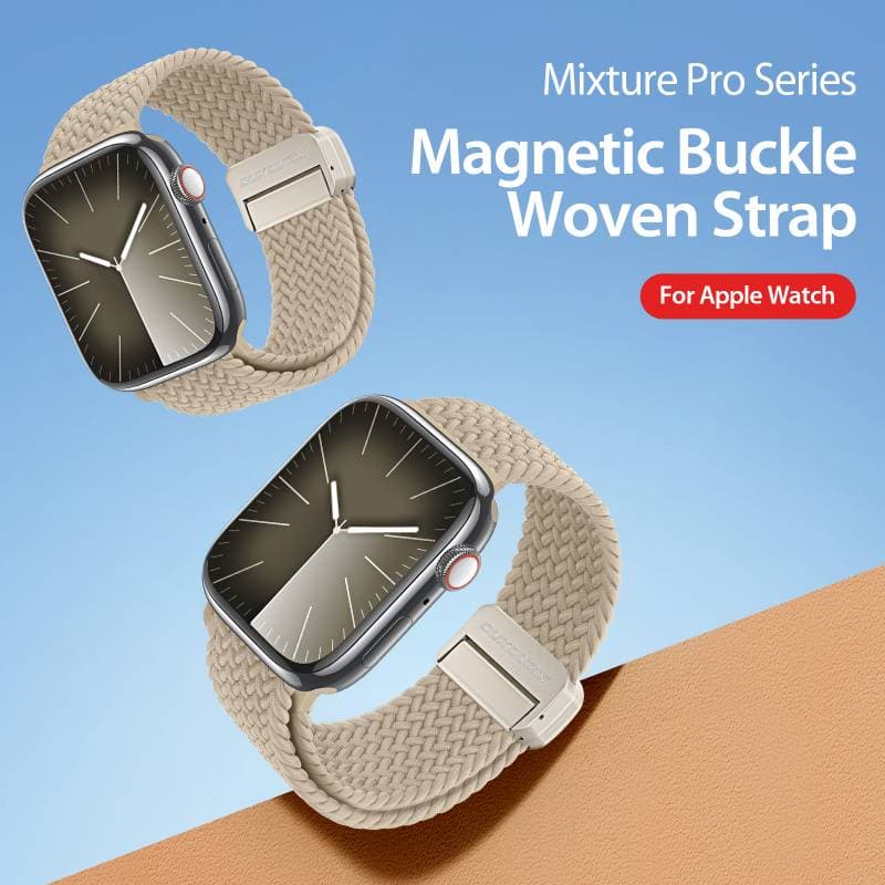 Apple Watch - DUX Mix Pro Version Strap (42-49mm) - Beige – 4