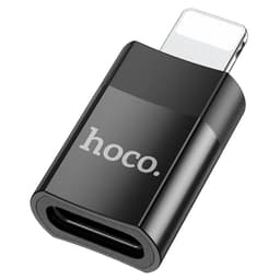 Hoco UA17 iPhone Lightning Male to Type-C female USB2.0 Adapter, schwarz – Bild 3