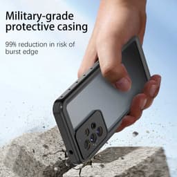 Samsung Galaxy A53 - Redpepper IP68 Dot Series Wasserdichtes Outdoor Case, schwarz – Bild 9