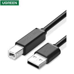 Ugreen – USB-A auf USB-B 2.0 Druckerkabel – 5 m (US104 / 10329), schwarz – Bild 1