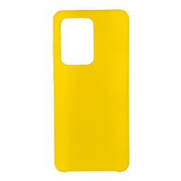 Samsung Galaxy S20 Ultra - Solid Silicone Case, Yellow – Bild 1