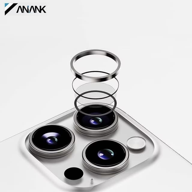ANANK iPhone 16 / 16 Plus - Rückkamera Panzerglas - 99AR+Corning Glass - Dual Lens Schutz, Transparent