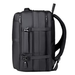 Okade S70 Zaino per laptop da 17,3 pollici - Zaino da lavoro e da viaggio USB, funzione valigia, nero – Bild 2