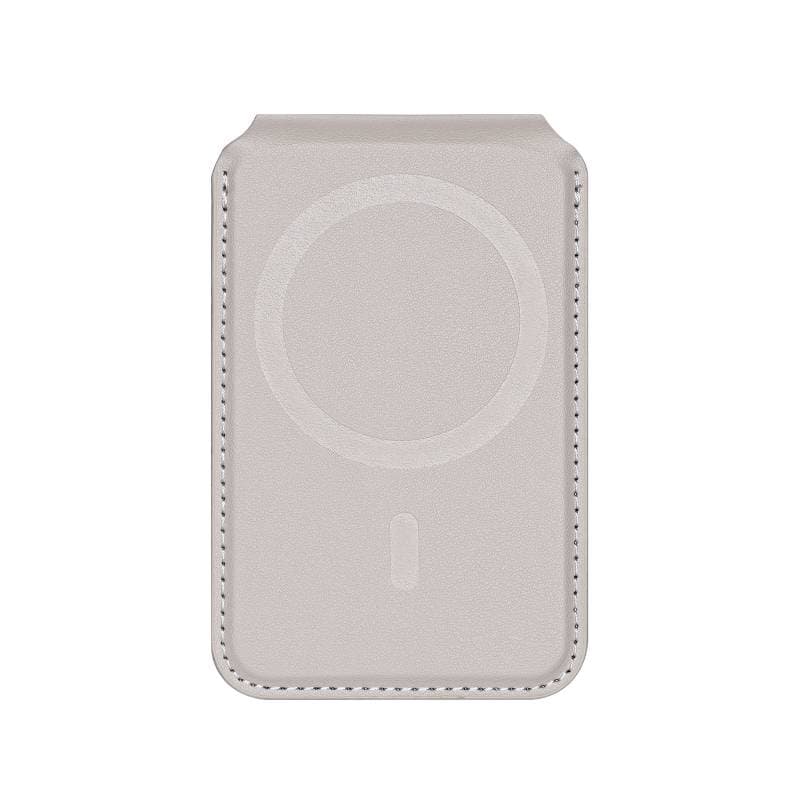 iPhone 12/13/14/15/16 Series . Dux Ducis Magnetic Leather Wallet Stand with MagSafe, Grau – 3