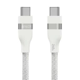 Cavo intrecciato Anker - Da USB-C a USB-C - 0,9M - Bianco – Bild 1