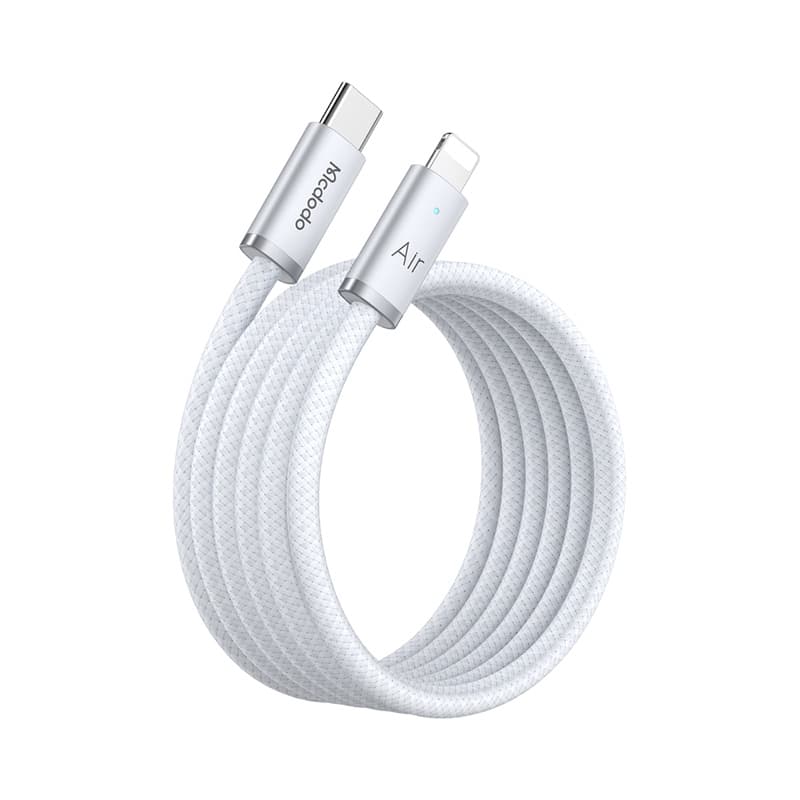 McDodo - Cab Luma, 36W USB-C vers Lightning Air câble, 1.2m blanc – 2
