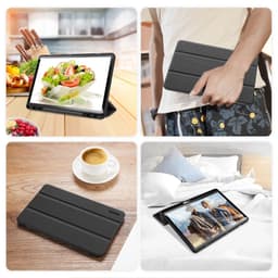 Samsung Galaxy Tab A7 LITE - Custodia flip serie Dux Ducis Domo nero – Bild 9