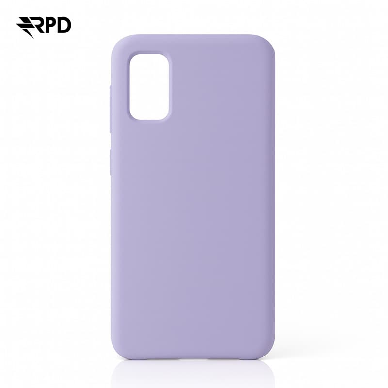 Samsung Galaxy A41 - Liquid Silicone Case - Silikonhülle, helles Lila