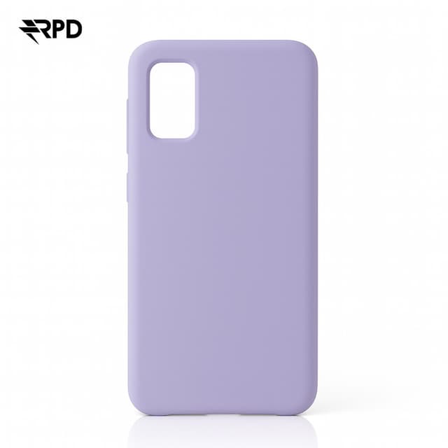 Samsung Galaxy A41 - Liquid Silicone Case - Housse en silicone, violet clair