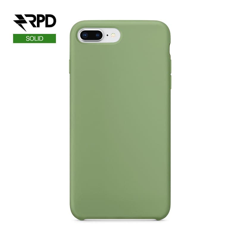 iPhone 7/8 Plus - Solid Silicone Case Matcha Green