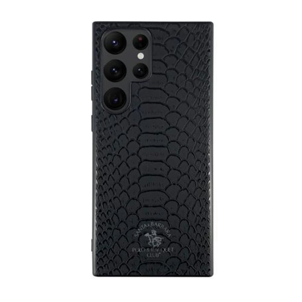 Samsung Galaxy S22 Ultra - Santa Barbara Polo & Racquet Club Knight Case, schwarz