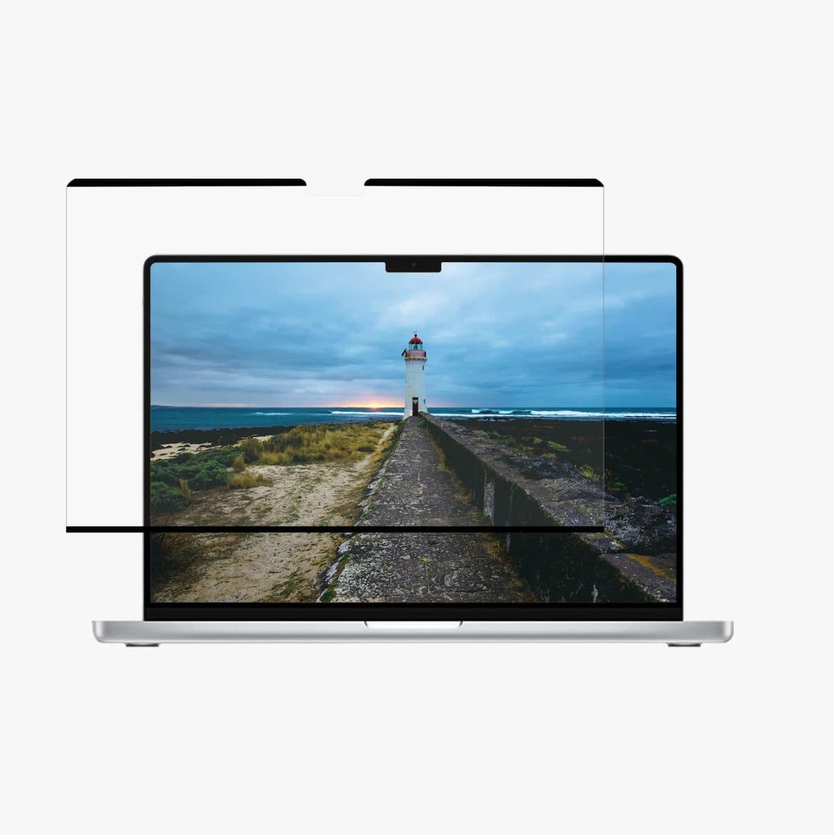 ANANK 2.5D Transparentes Anti-Blue-Light - Anti-Blaulicht Displayschutz, MacBook Pro 16.2″ M2/M3/M4 – 2