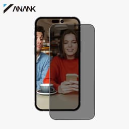 ANANK 2.5D Transparentes Privacy (Korean LG Privacy Glue) Panzerglas für iPhone 16 Pro – Bild 1
