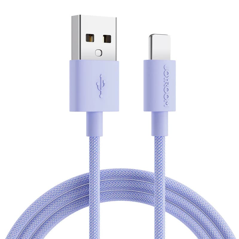 JoyRoom Colorful USB-A to Lightning Fast charging Cable Purple 1m