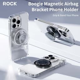 Rock Boogie Supporto per smartphone con staffa per airbag, bianco – Bild 3