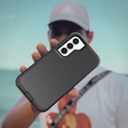 Samsung Galaxy S21 Ultra - Outdoor Defender Case Grau/Schwarz – Bild 1